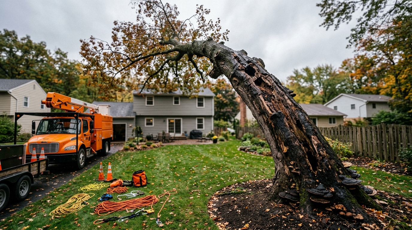 Hazardous Tree Removal in Hamburg, NY: 2026 Signs, Safety Standards & Cost