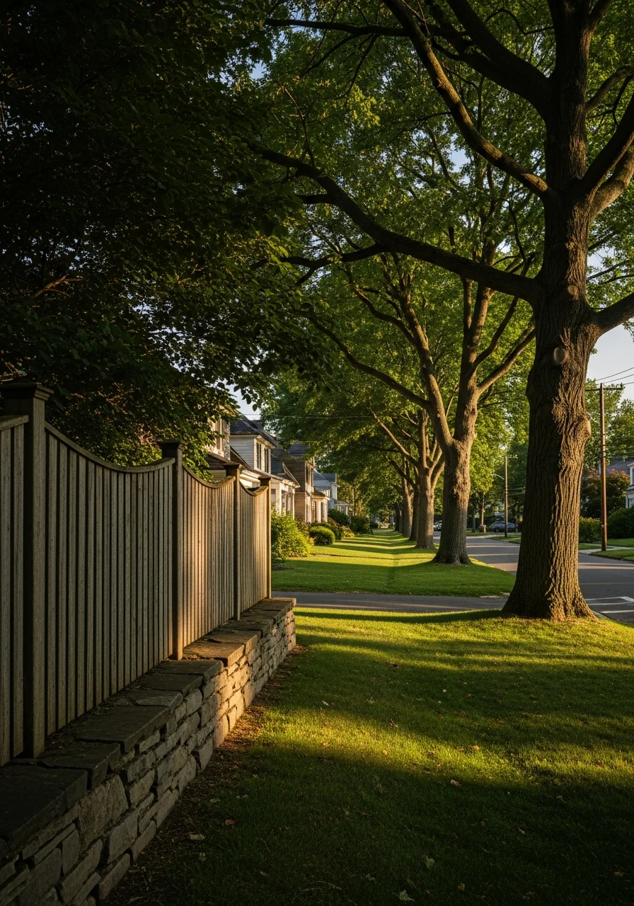 Hamburg home detail showing quality maintenance and neighborhood character.